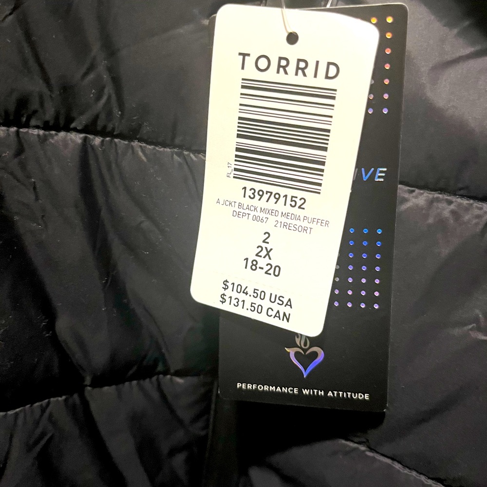 Torrid Coat 2x